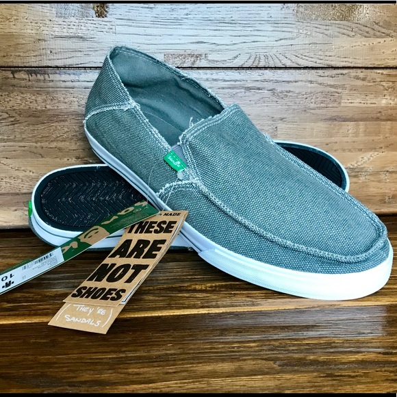 Sanuk Other - NWT Sanuk Sidewalk Surfer (like Vans) Slip On 10